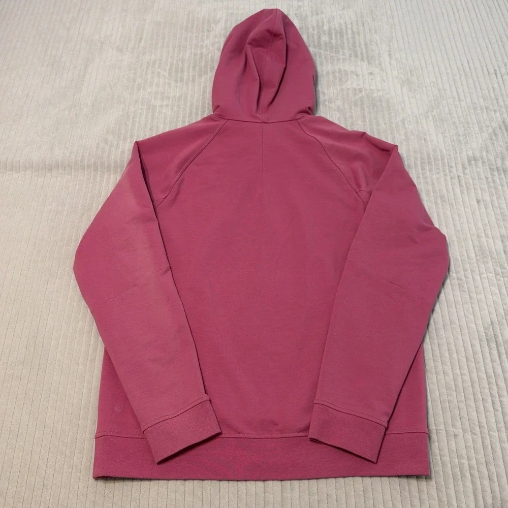 Lululemon City Sweat Pink Blossom LM3AUPS Hoodie Sweatshirt Athleisure Men Med